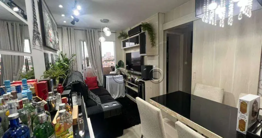 Lindo Apartamento totalmente planejado com 2 dormitórios à venda, 57 m² por R$ 330.000 - Nova América - Piracicaba/SP