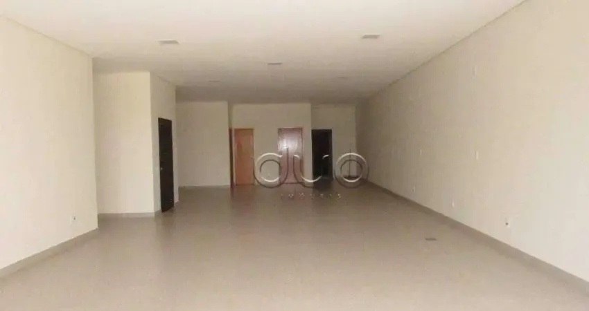 Salão para alugar, 120 m² por R$ 7.150,00/mês - Pompéia - Piracicaba/SP