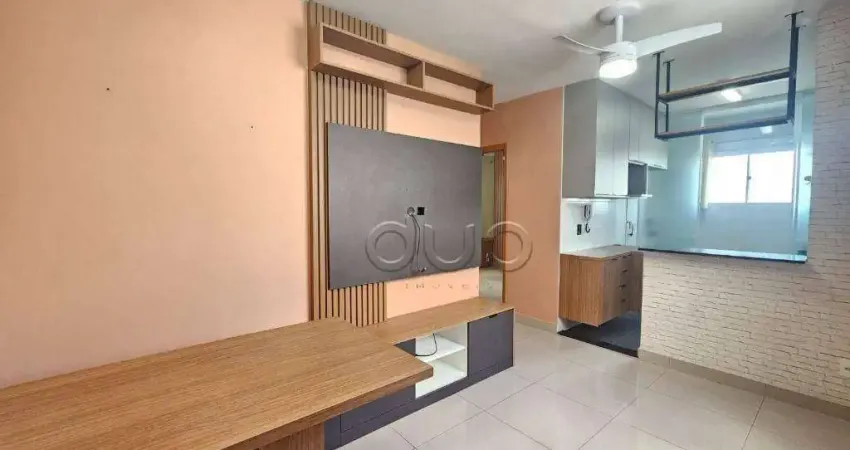 Apartamento com 2 dormitórios, 45 m² - venda por r$ 170.000,00 ou aluguel por r$ 1.385,01/mês - jardim são francisco - piracicaba/sp