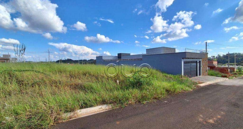Terreno à venda, 250 m² por R$ 100.000,00 - Conquista - Piracicaba/SP