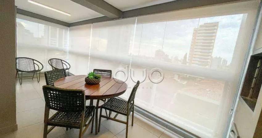 Apartamento com 3 dormitórios à venda, 164 m² por r$ 1.500.000,00 - centro - piracicaba/sp