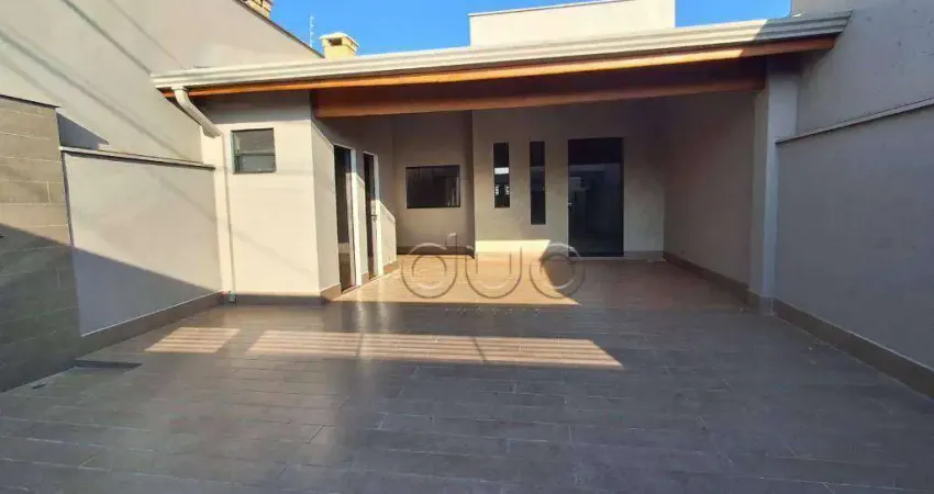 Casa com 3 dormitórios à venda, 120 m² por R$ 695.000,00 - Residencial Nova Água Branca II - Piracicaba/SP