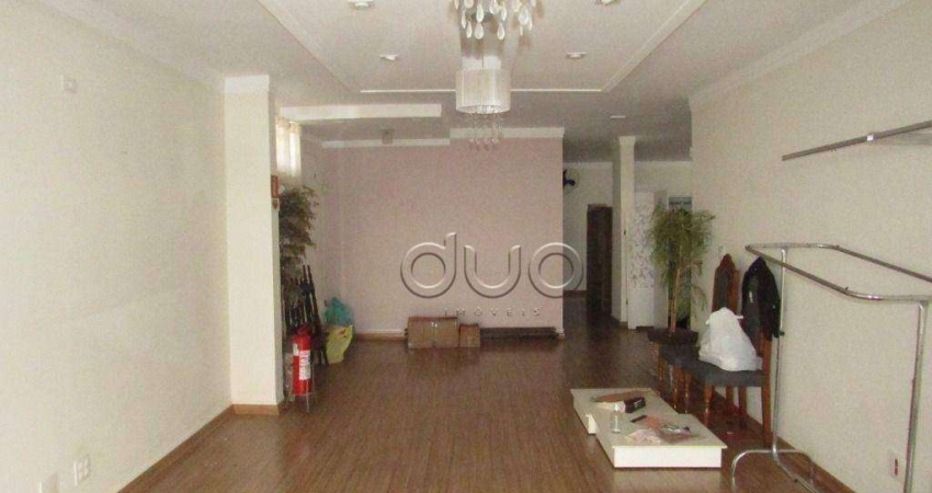Salão para alugar, 100 m² por R$ 3.050,00/mês - Alto - Piracicaba/SP