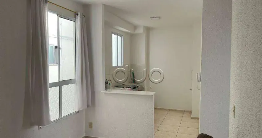 Apartamento com 2 dormitórios à venda, 45 m² por r$ 220.000,00 - bongue - piracicaba/sp
