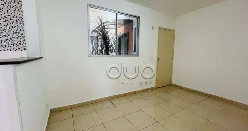 Apartamento com 2 dormitórios à venda, 45 m² por r$ 149.000,00 - piracicamirim - piracicaba/sp