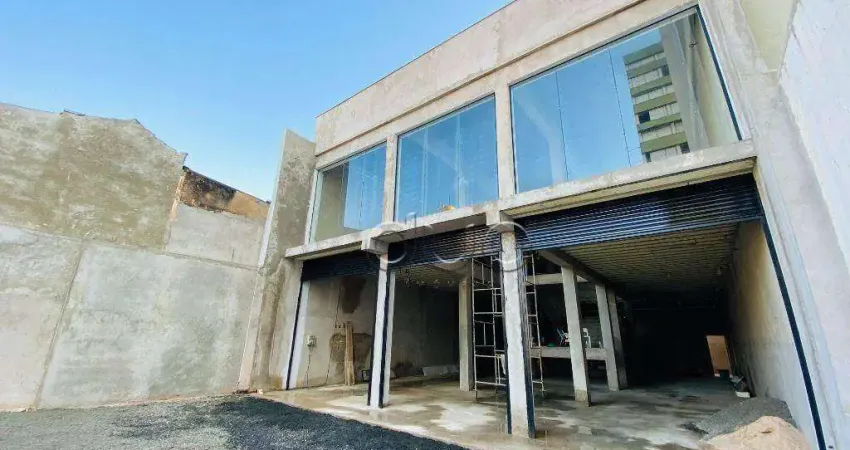 Barracão Comercial, 458 m² - venda por R$ 3.800.000 ou aluguel por R$ 27.200/mês - Centro - Piracicaba/SP
