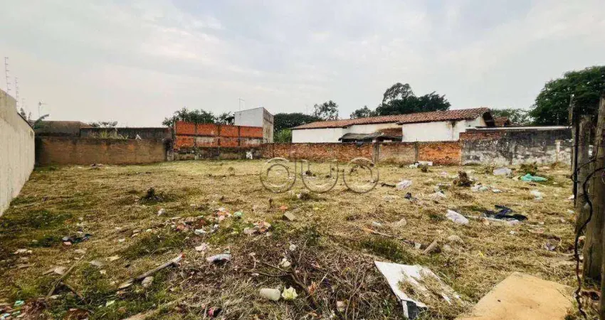Terreno à venda, 287 m² por R$ 150.000,00 - Vila Industrial - Piracicaba/SP