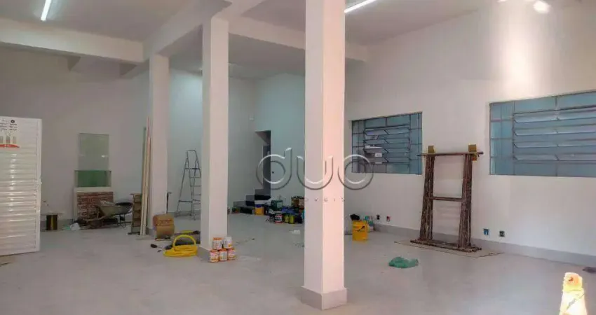 Salão para alugar, 86 m² por R$ 3.699,75/mês - Centro - Piracicaba/SP