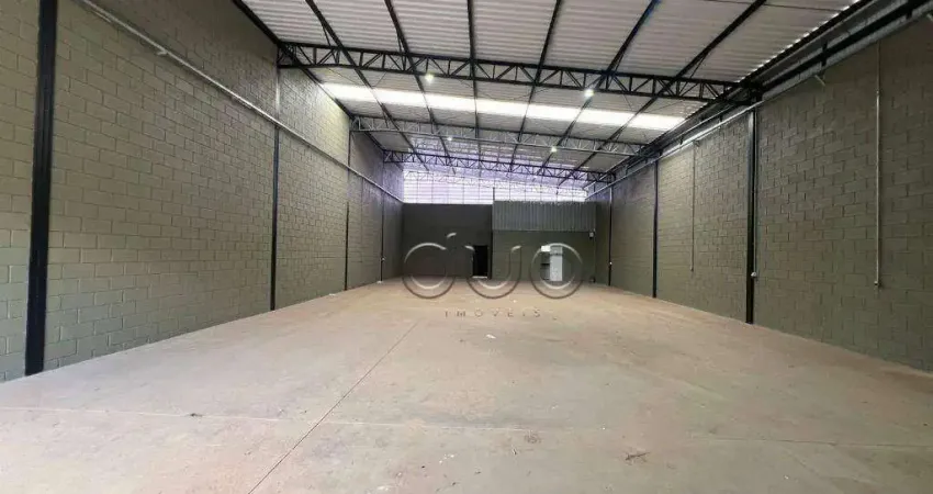 Barracão, 300 m² - venda por R$ 1.200.000,00 ou aluguel por R$ 8.500,00/mês - Terras Di Treviso - Piracicaba/SP