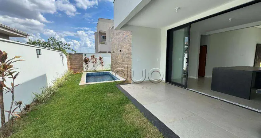 Casa com 3 dormitórios à venda, 172 m² por R$ 1.490.000,00 - Residencial Villa D’Aquila - Piracicaba/SP