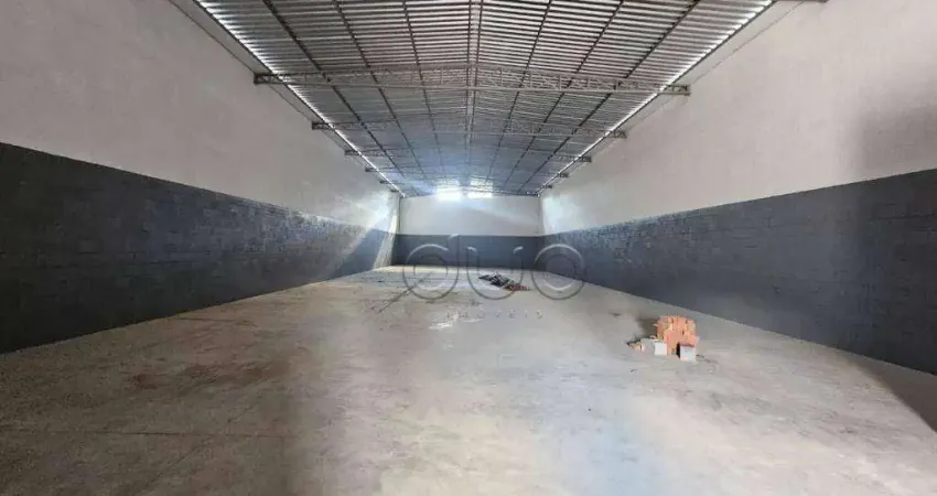 Barracão para alugar, 480 m² por R$ 10.150,00/mês - Santa Terezinha - Piracicaba/SP
