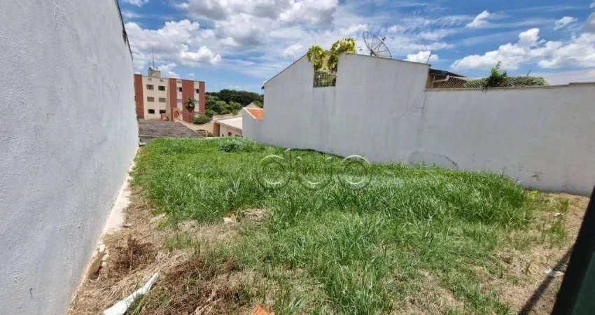 Terreno à venda, 250 m² por R$ 255.000,00 - Jardim Brasília - Piracicaba/SP