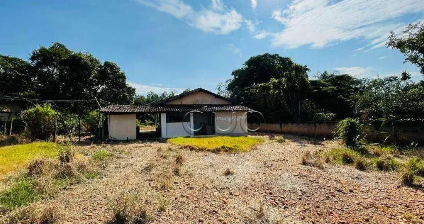 Chácara com 2 dormitórios à venda, 2941 m² por r$ 1.000.000,00 - itaperu - piracicaba/sp