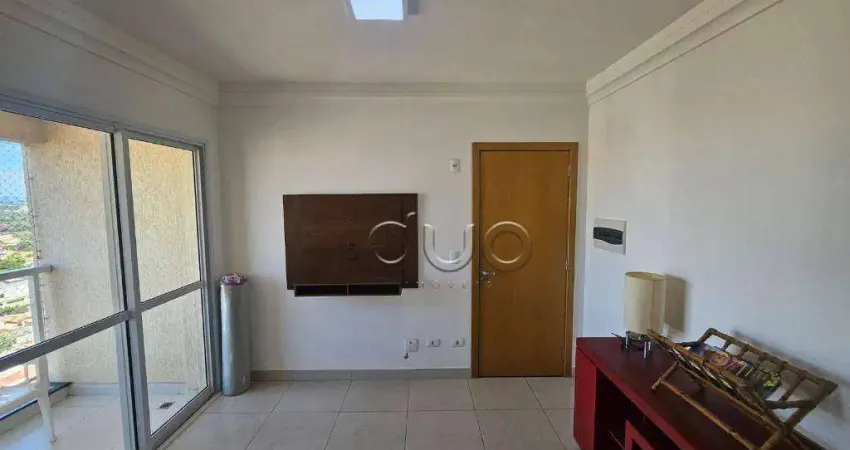 Apartamento com 1 dormitório para alugar, 46 m² por R$ 3.094,00/mês - São Dimas - Piracicaba/SP