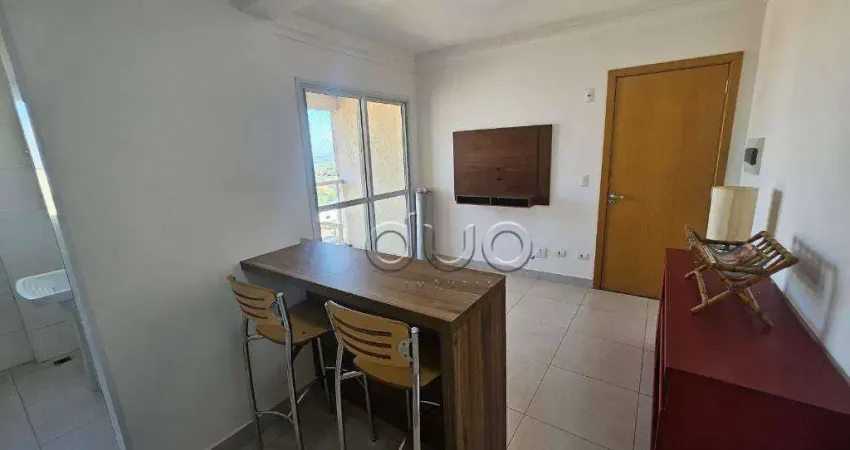 Apartamento com 1 dormitório, 46 m² - venda por r$ 455.000,00 ou aluguel por r$ 3.094,00/mês - são dimas - piracicaba/sp