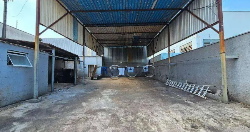Barracão para alugar, 200 m² por R$ 3.575,00/mês - Jardim Nova Iguaçu - Piracicaba/SP
