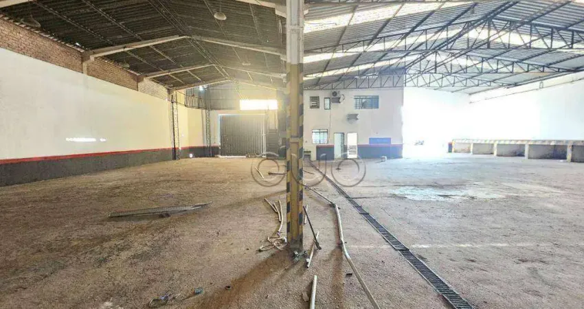 Barracão para alugar, 970 m² por R$ 12.490,00/mês - Paulicéia - Piracicaba/SP
