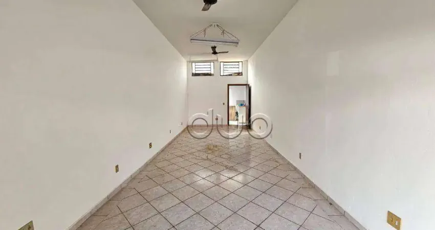 Salão para alugar, 38 m² por R$ 1.330,00/mês - Alemães - Piracicaba/SP