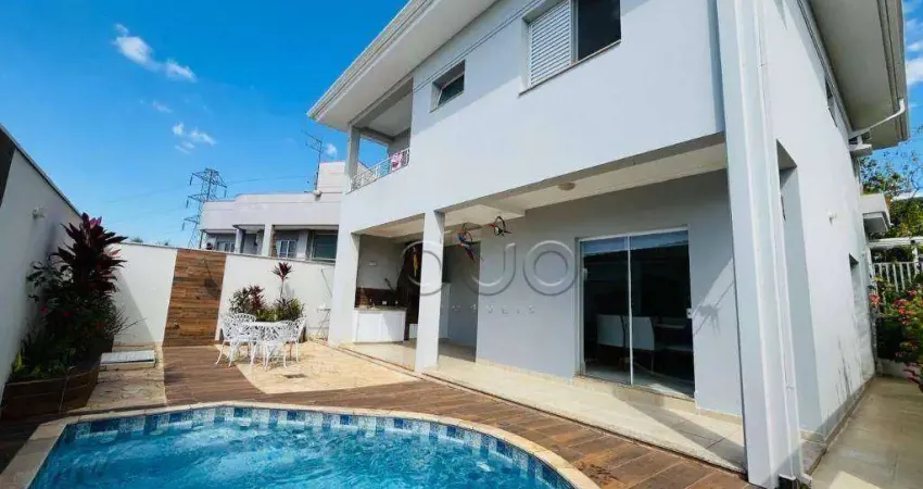 Casa com 4 dormitórios à venda, 235 m² por r$ 1.400.000,00 - terras de piracicaba iii - piracicaba/sp