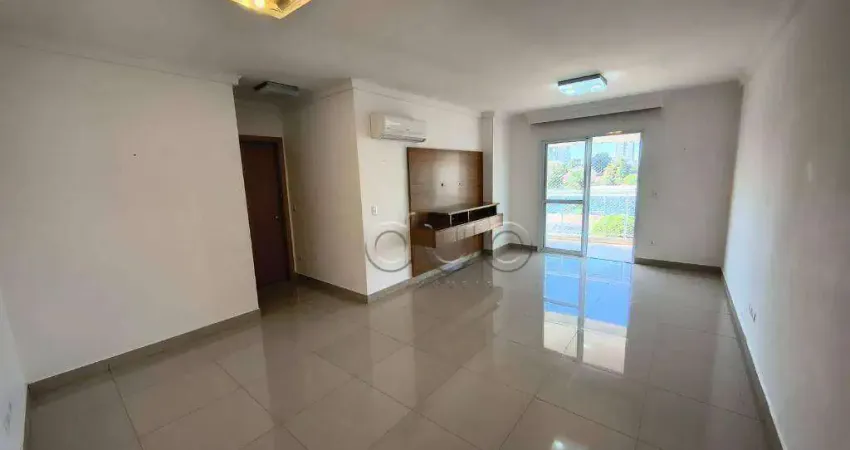 Apartamento com 3 dormitórios para alugar, 116 m² por r$ 5.430,56/mês - alto - piracicaba/sp