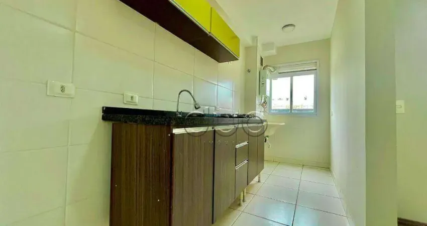 Apartamento com 2 dormitórios, 54 m² - venda por R$ 290.000,00 ou aluguel por R$ 1.954,00/mês - Paulicéia - Piracicaba/SP