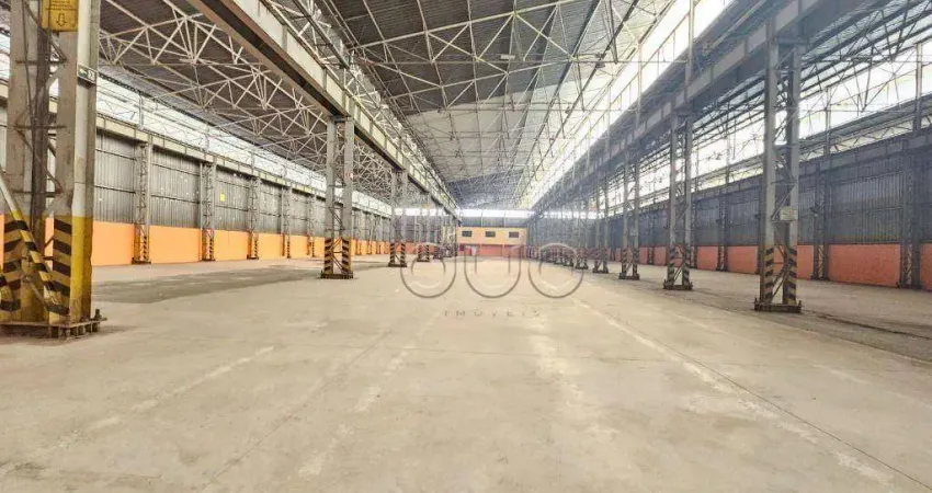 Barracão para alugar, 4673 m² por R$ 122.450,00/mês - Unileste - Piracicaba/SP
