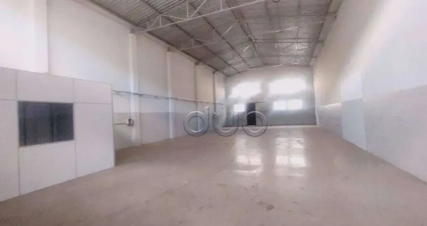 Barracão para alugar, 330 m² por r$ 9.068,00/mês - guamium - piracicaba/sp