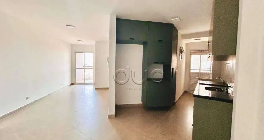 Apartamento com 2 dormitórios para alugar, 66 m² por R$ 2.578,00/mês - Paulicéia - Piracicaba/SP