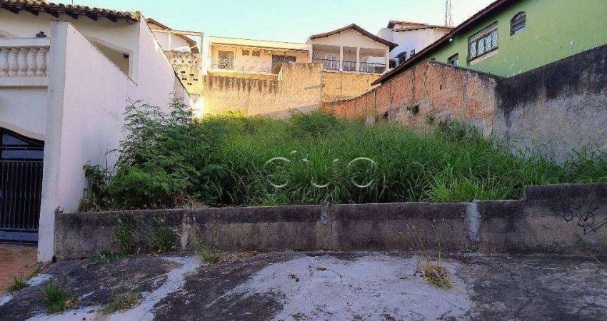 Terreno à venda, 255 m² por R$ 306.000,00 - Jaraguá - Piracicaba/SP
