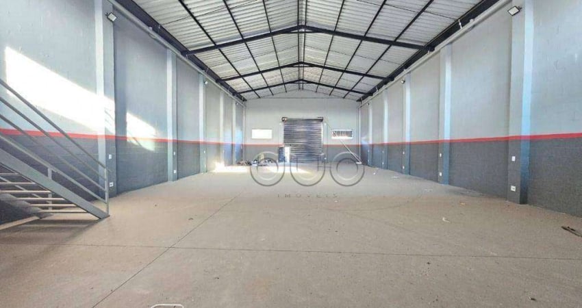 Salão para alugar, 450 m² por r$ 10.650,00/mês - jardim belvedere - piracicaba/sp