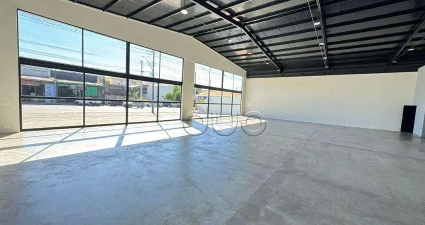Salão para alugar, 160 m² por r$ 6.130,43/mês - campestre - piracicaba/sp