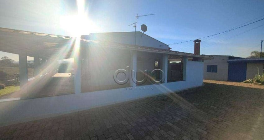 Sítio com 3 dormitórios para alugar, 96800 m² por r$ 8.000,01/mês - santa terezinha - piracicaba/sp