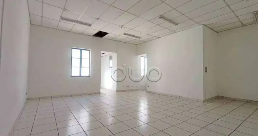 Salão para alugar, 220 m² por r$ 1.680,00/mês - centro - piracicaba/sp