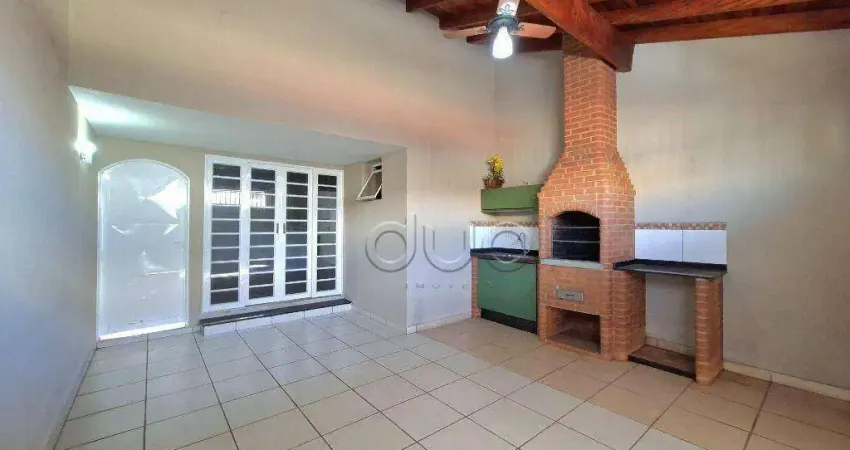 Casa com 2 dormitórios para alugar, 120 m² por R$ 2.521,47/mês - Água Branca - Piracicaba/SP