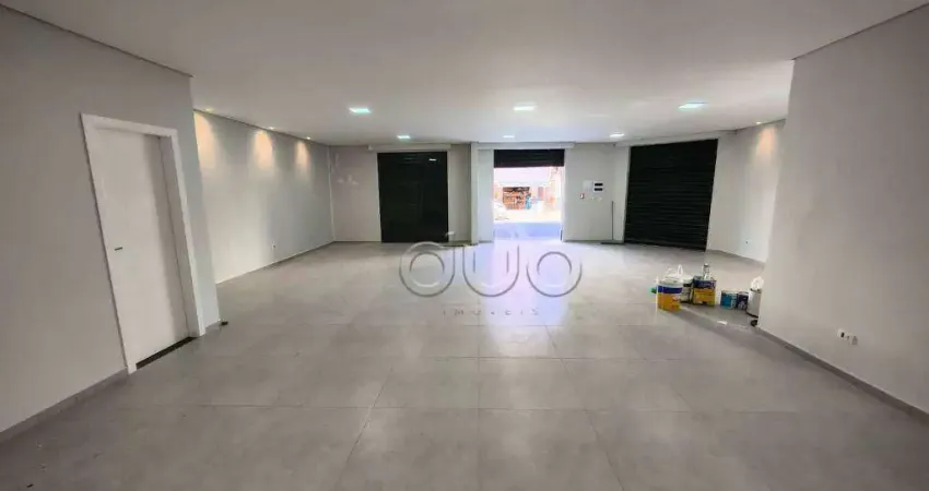 Salão para alugar, 100 m² por r$ 3.594,81/mês - centro - piracicaba/sp