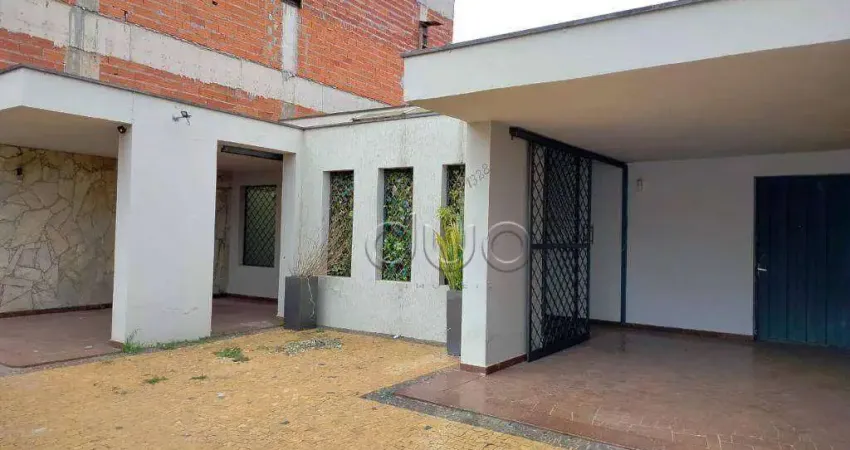 Casa com 4 quartos para alugar, 302 m² por r$ 6.361/mês - cidade jardim - piracicaba/sp