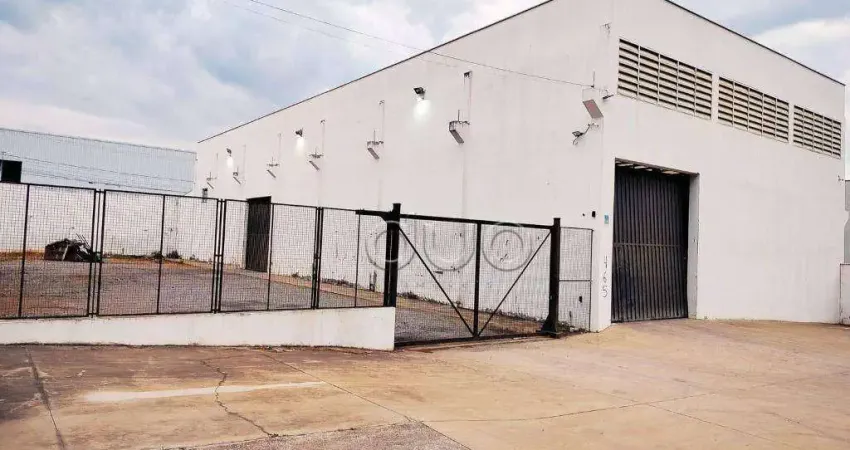 Barracão para alugar, 726 m² por r$ 17.466,77/mês - unileste - piracicaba/sp