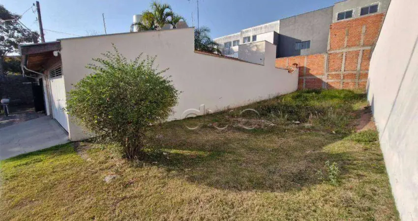 Terreno à venda, 175 m² por r$ 135.000,00 - pacaembú - piracicaba/sp