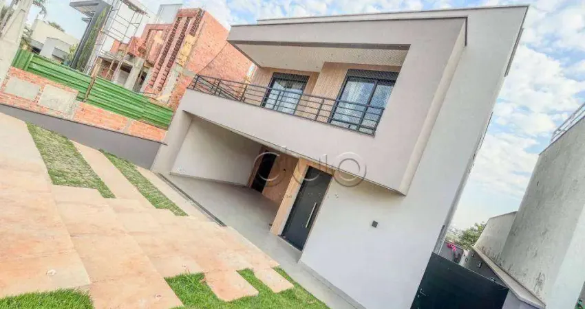 Casa com 3 dormitórios à venda, 242 m² por R$ 1.750.000,00 - Villa D' Áquila - Piracicaba/SP