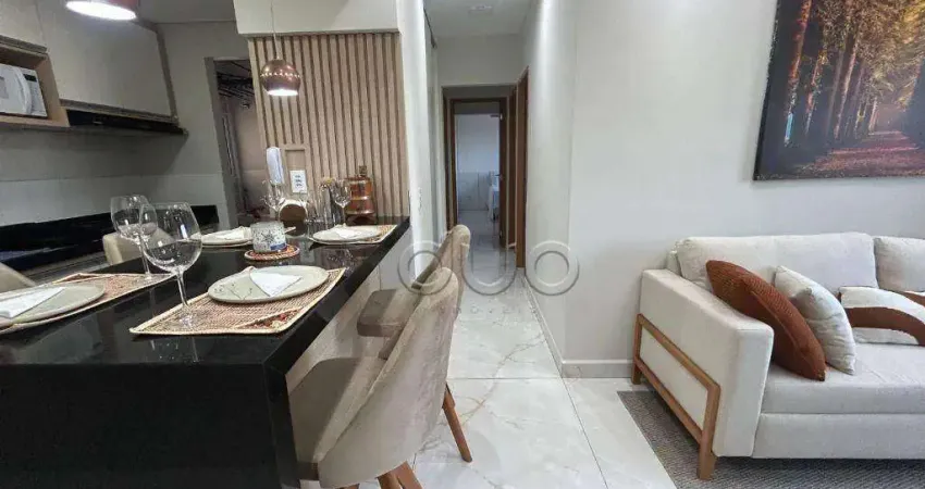 Apartamento com 3 dormitórios à venda, 66 m² por R$ 440.000,00 - Parque Santa Cecília - Piracicaba/SP