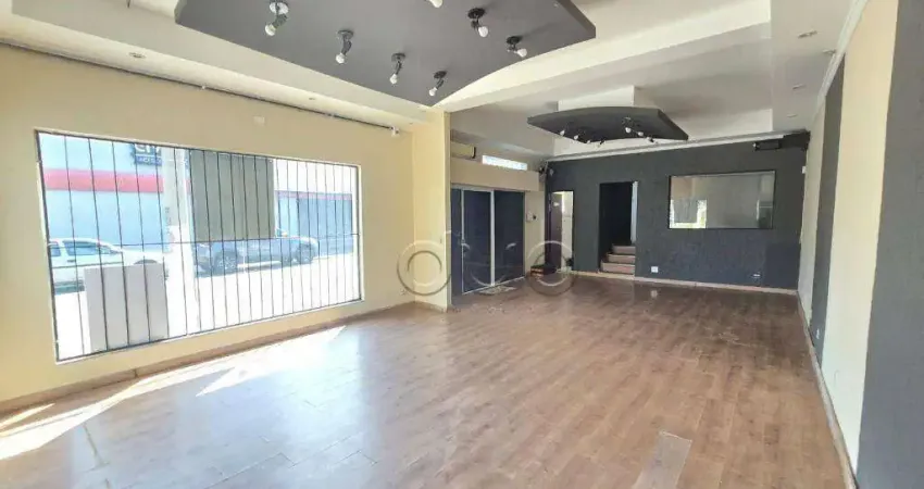 Salão para alugar, 130 m² por R$ 4.675,00/mês - Alto - Piracicaba/SP