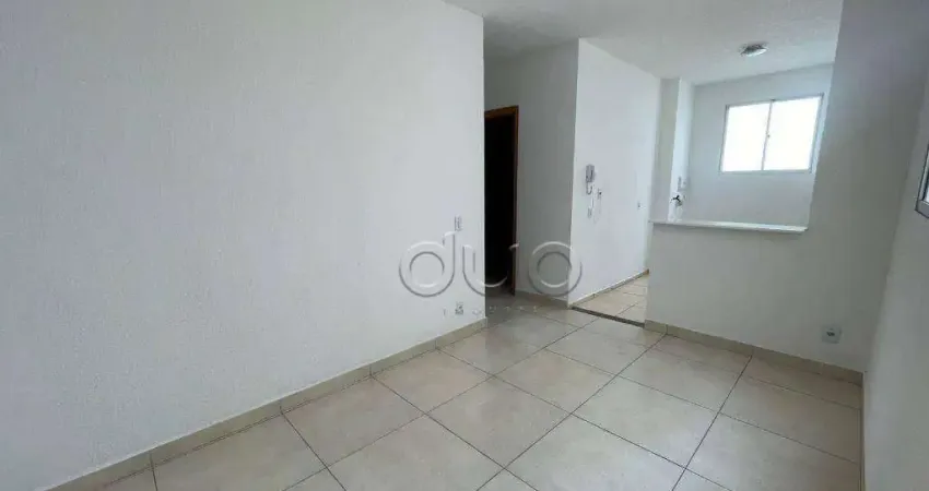 Apartamento com 2 dormitórios para alugar, 45 m² por r$ 1.016,90/mês - bongue - piracicaba/sp