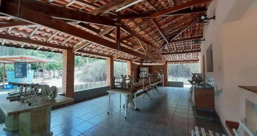 Sítio com 3 dormitórios à venda, 84000 m² por r$ 2.200.000,00 - zona rural - saltinho/sp