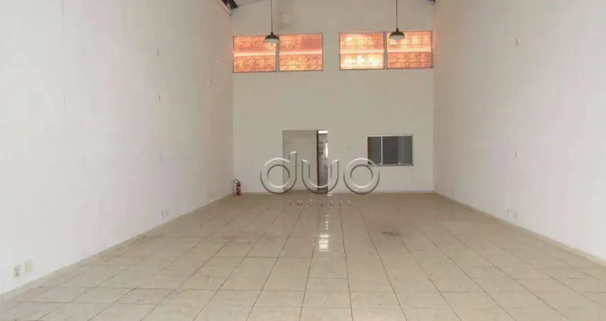 Salão para alugar, 100 m² por R$ 4.690,00/mês - Alto - Piracicaba/SP