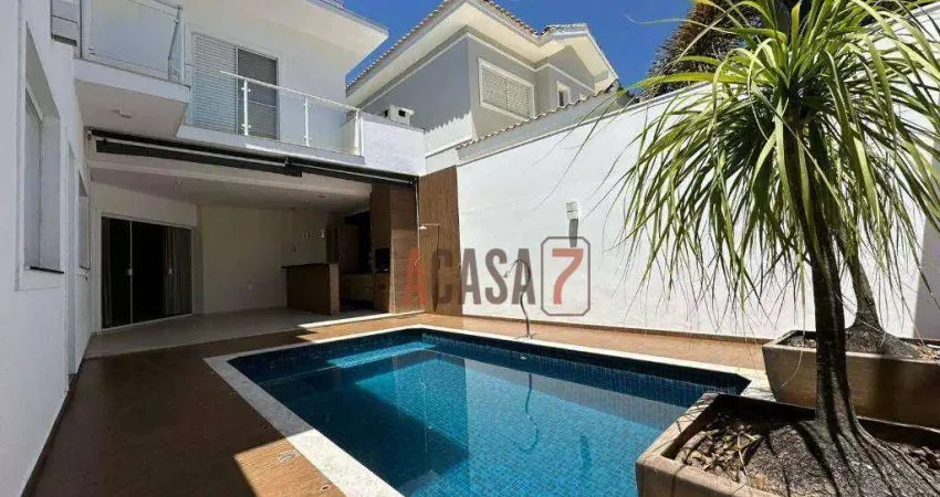 Casa com 3 suítes à venda, 320 m² - condomínio mont blanc - sorocaba/sp