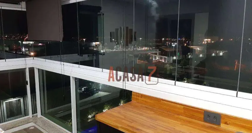 Apartamento com 1 dormitório para alugar, 54 m² - parque campolim - sorocaba/sp