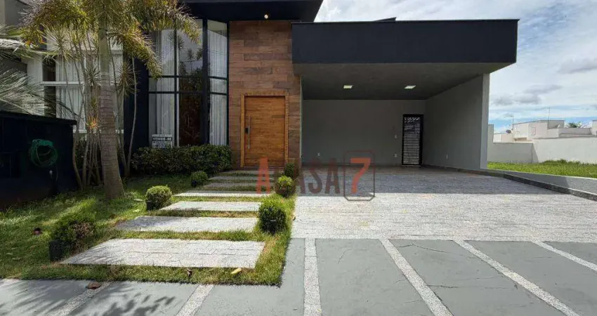 Casa com 3 dormitórios à venda, 165 m² - condomínio villa do bosque - sorocaba/sp