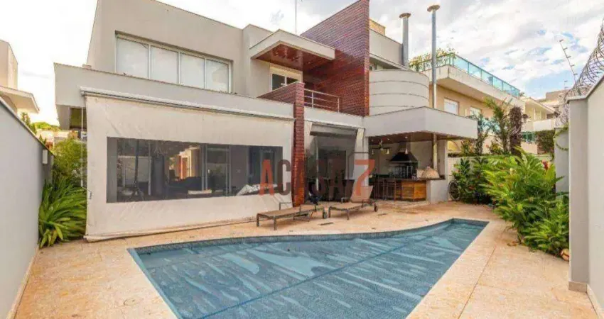 Casa com 4 dormitórios à venda, 441 m² - condomínio ângelo vial - sorocaba/sp