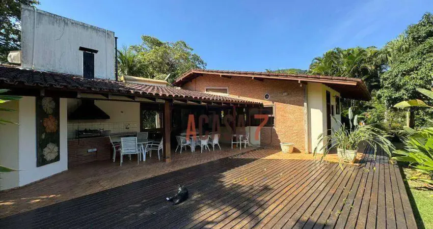Casa com 5 quartos - praia do toque-toque pequeno - são sebastião/sp