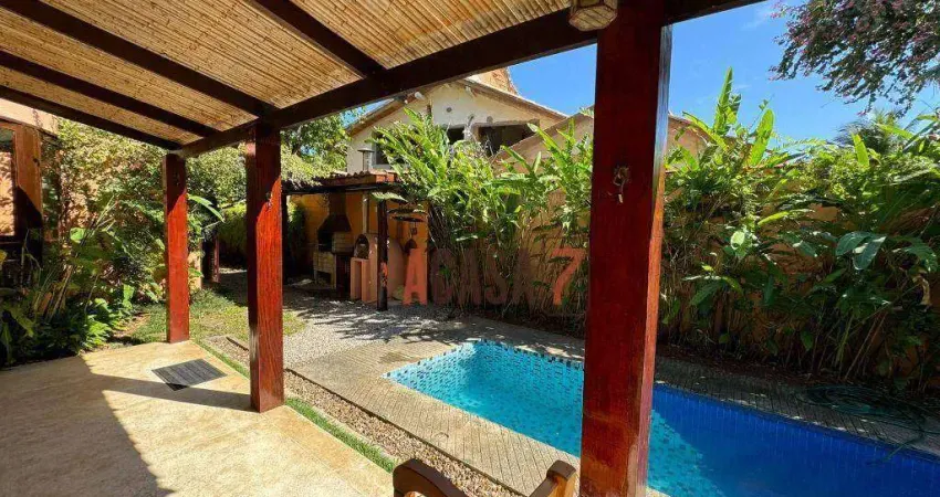 Casa com 4 quartos - Praia de Santiago - São Sebastião/SP